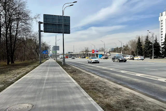 Волоколамское шоссе, Курчатовская разворотная эстакада