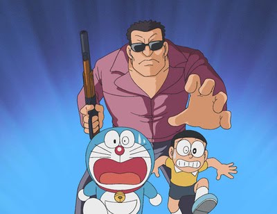 The Cartoon Funny: Nobita Manga Series in Doraemon Wallpapers