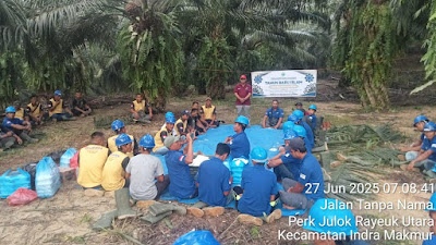 Karyawan PTPN IV Regional VI Kebun Julok Rayeuk Utara, Sambut Tahun Baru Islam dengan Nuansa Keakraban Tim Kerja