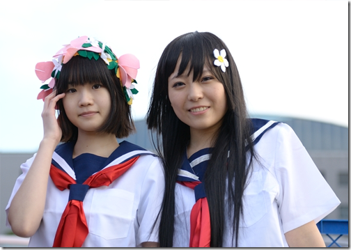 unknown cosplay 97 from winter comiket 2010 - to aru kagaku no railgun cosplay - uiharu kazari and saten ruiko