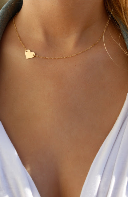 Collier minimaliste tendance 