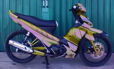 Modifikasi Motor Vega ZR Yamaha