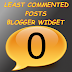 Least Commented Posts Blogspot Gadget