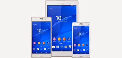 Sony Xperia Z3, Z3 Compact, Z3 Tablet Compact