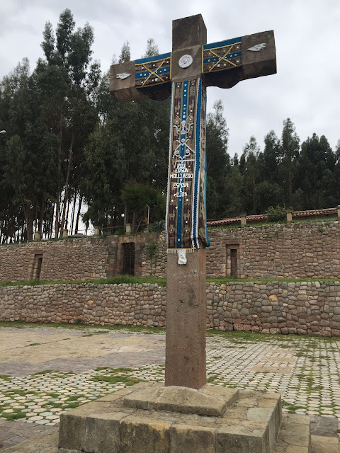 Palacio inca Qolcampata anejo a la Iglesia de San Cristobal