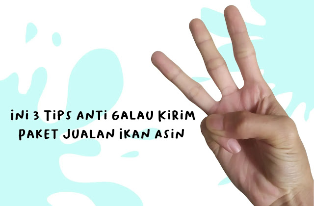 Ini 3 Tips Anti Galau Kirim Paket Jualan Ikan Asin