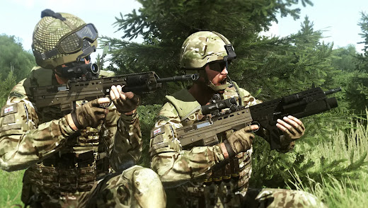 Arma3用イギリス軍武器MODのL85A3