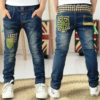 Contoh Model Celana Jeans Anak Laki-Laki