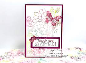 Stampin' Up! Delicately Detailed Laser Cut DSP One Sheet Wonder Nigezza Creates