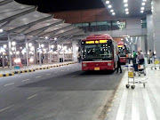 The Arrival at New Delhi Airport (Terminal 3) (bus)