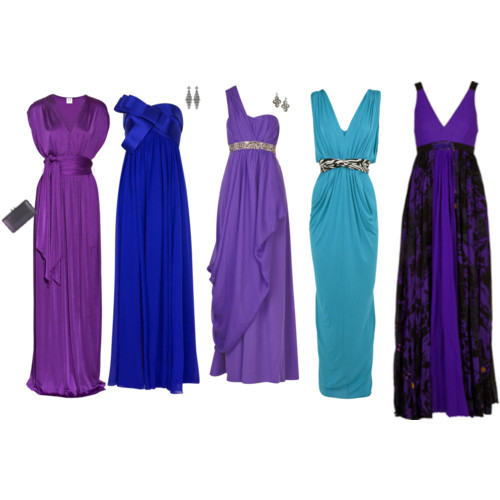 The long number Wearing a floor length dress is a way to stand out at a 