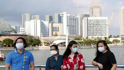 Singapura Minta Wisatawan Kembali Memakai Masker, Kasus Angka Covid-19 56.000
