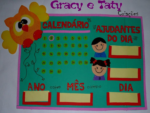 calendário prático