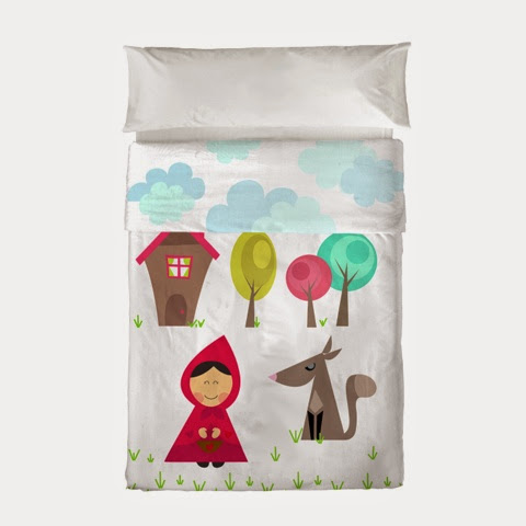 Mr Fox Grandma Bedding - little red riding hood