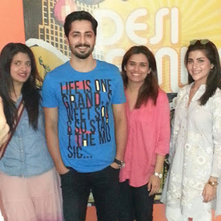 Danish Taimoor, Janita Asma & Sohai Ali Abro at Radio 1 FM91