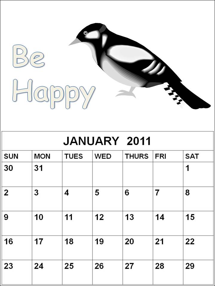 january 2011 calendar planner. blank calendar 2011 january