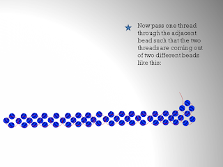 Two Needles Right Angle Weave tutorial (Bead matting)   