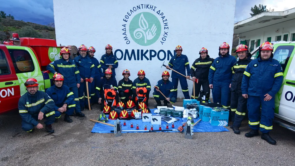 4.009 εθελοντές δασοπυροσβέστες σε όλη την Ελλάδα έλαβαν πολύτιμη υποστήριξη