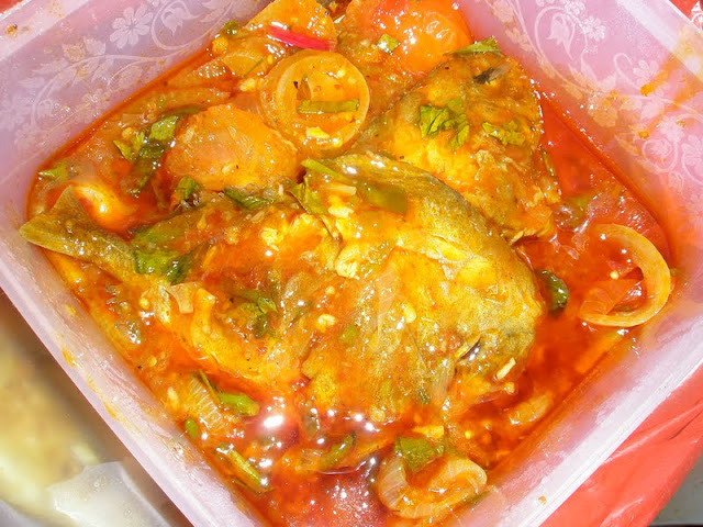 MY ALL: resepi ikan bawal masak sos & kerang masak lemak 