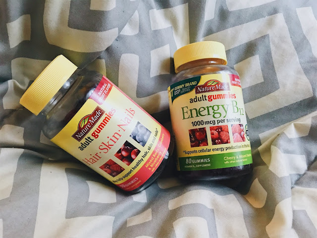 #ad #AGummyYouCanTrust #NatureMade #USP In the weeks and months following childbirth it can be hard to find time to do anything for yourself besides a nap and the occasional shower. It’s almost been 4 months since McKenna was born and I’m still struggling with this. Lately, I’ve found a few easy ways to feel like my old self again and do something just for me. Today I’ve partnered with Nature Made® to share a few simple ways you can feel and look your best after baby arrives!
