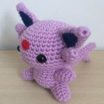 PATRON GRATIS ESPEON POKEMON AMIGURUMI