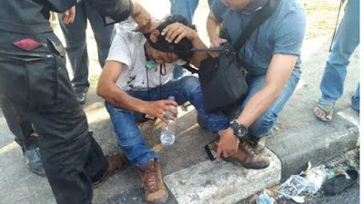 Ini Klarifikasi Wartawan “ANTARA” Korban Pengeroyokan Aparat Saat Liputan Demo