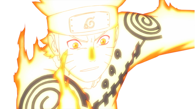 Naruto kyuubi mode