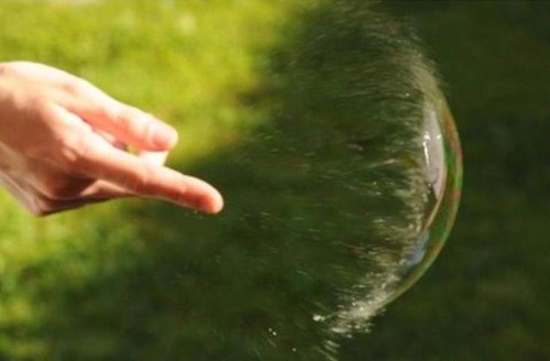 High Speed Photography | Bursting a Soap Bubble