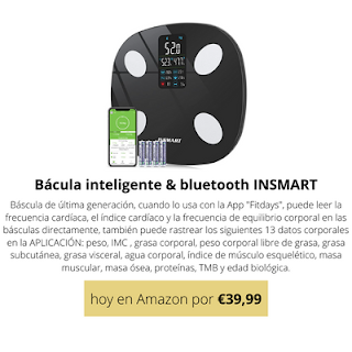 báscula inteligente INSMART comprar por €39,99