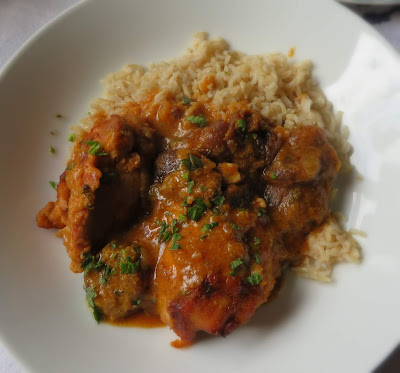 Tagine of Chicken with Apricots & Mint