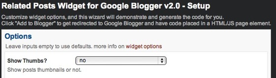 Related Posts Widget for Google Blogger v2 0  Setup 2