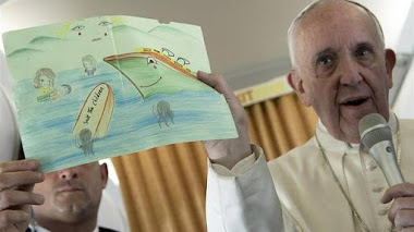 REFUGIADOS: HABÍA TANTOS NIÑOS, TANTO DOLOR EN LESBOS, DIJO EL PAPA