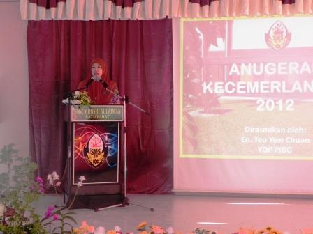 .: Majlis Anugerah Kecemerlangan Tahun 2012 SMK Munshi 