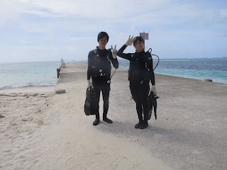 saipan dive practice mei dive