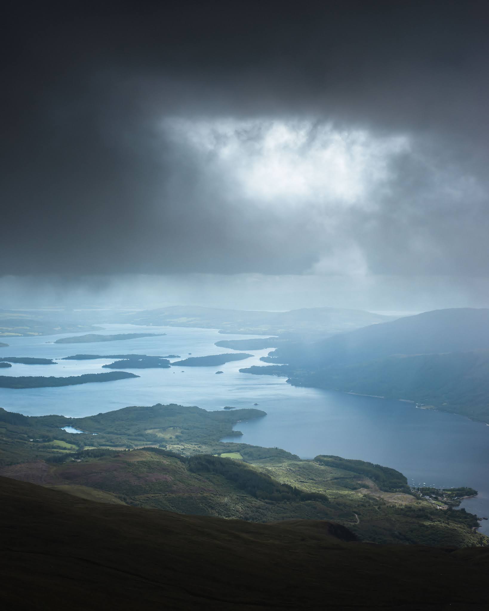 ben lomond munro bagging hiking liquid grain