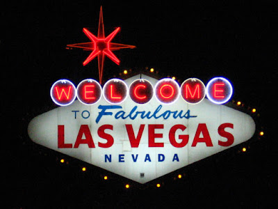 las vegas nevada at night. welcome to las vegas nevada