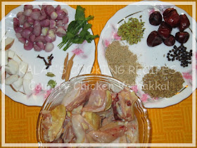Country Chicken Dry Gravy / Nattu Kozhi Vathakkal