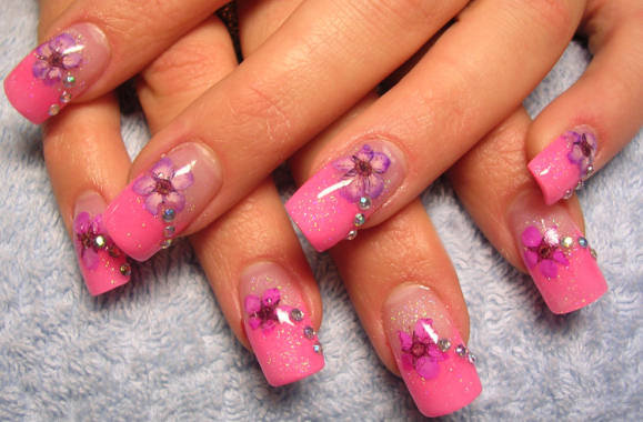Pink Nail Art Design : Everything About Fashion Today!