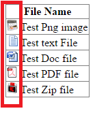 How to display image icons according to file extensions in asp.net