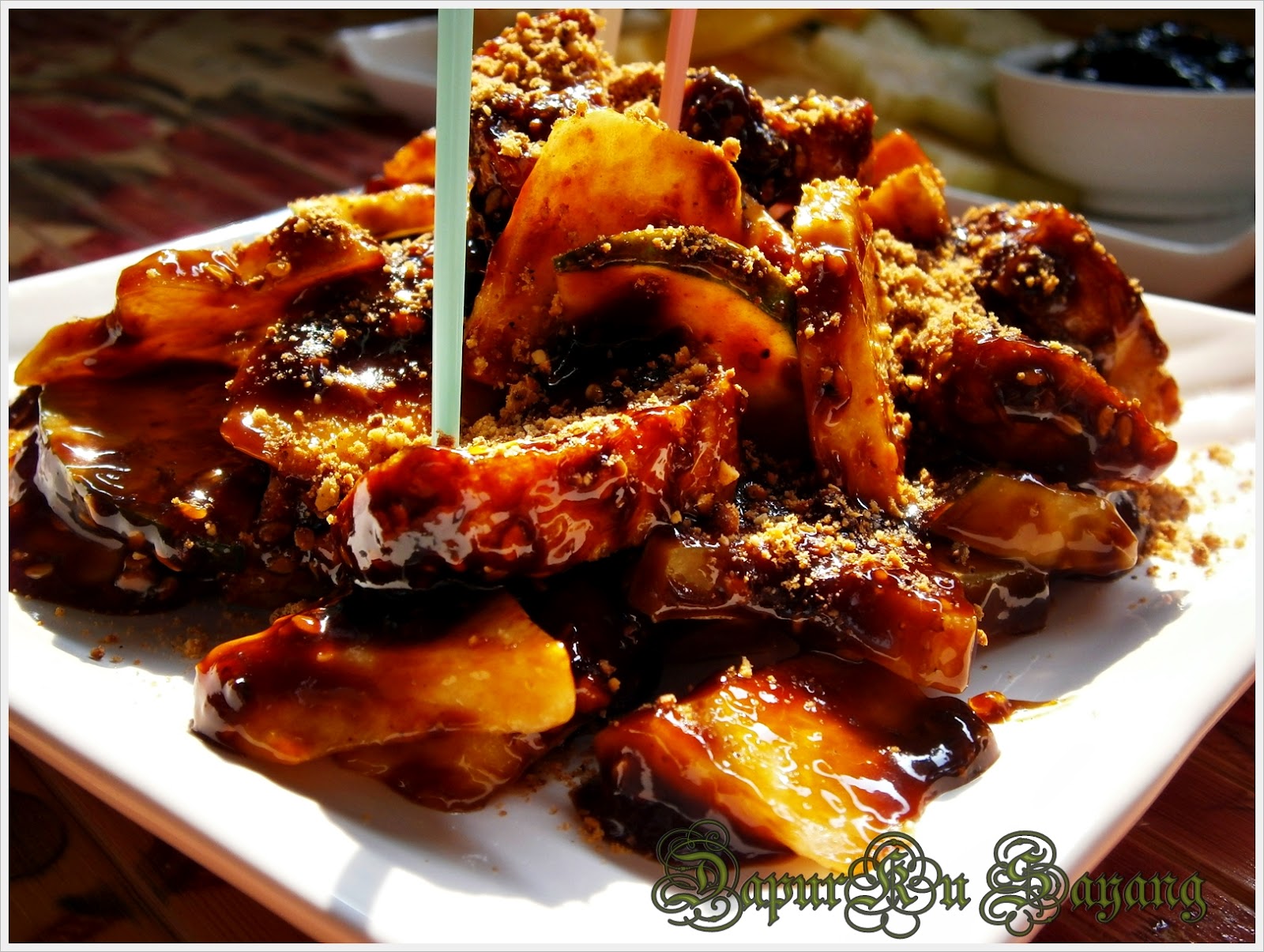 DapurKu SaYang: Rojak Buah dan Sos Kuah Rojak/Rojak Petis 