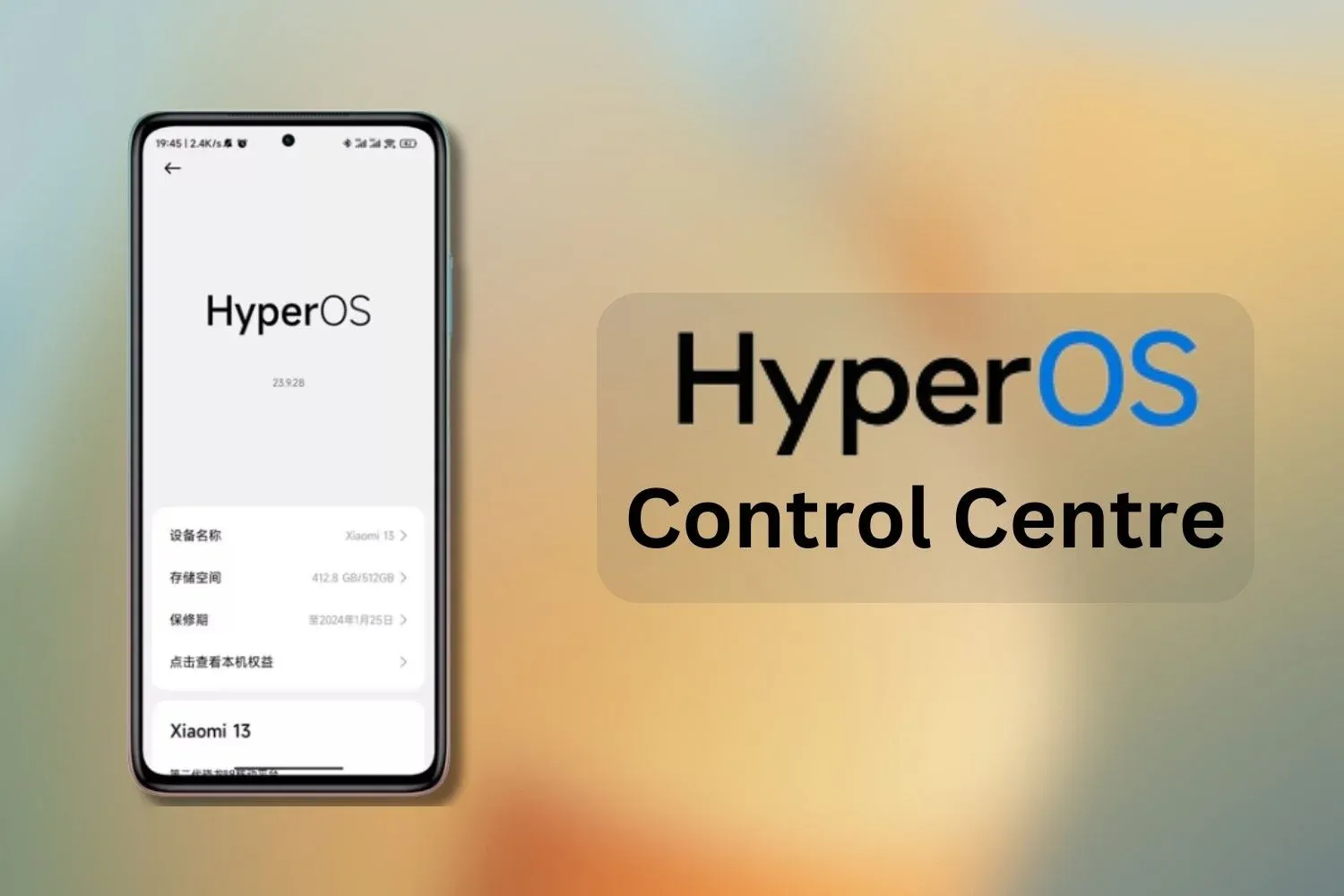 HyperOS Control Center APK