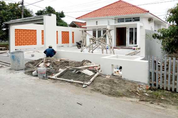Semen Mortar Biaya Renovasi Halaman Rumah Menjadi Lebih Hemat