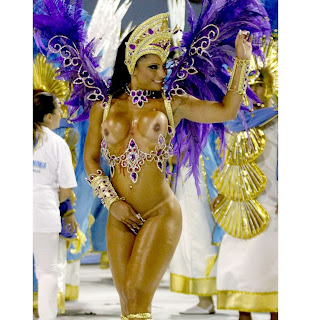 Carnival nude hot topless Rio Brazil dancer Samba HD HQ foto