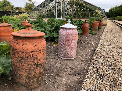 Rhubarb forcing pots.