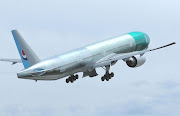 N5016R (HL8210) B7773B5ER Korean Air flown to Portland for painting (hl korean air first flight)