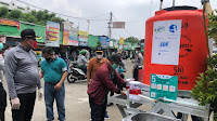 Tinjau Terminal dan Pasar Sayur, Wawakot Himbau Masyarakat Sering Cuci Tangan dan Gunakan Masker