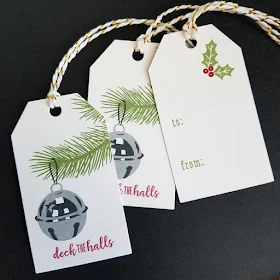 Sunny Studio Stamps: Holiday Style Customer Tag Share by Crafted By Design