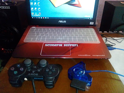 Cara Setting dan menggunaan Stik PS2 dan joystick di Laptop / pc