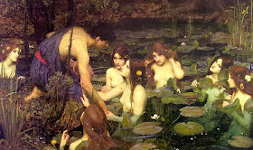 Hylas meets some nymphs (Waterhouse)