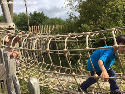 Dinosaur Island playground at Southwater Country Park